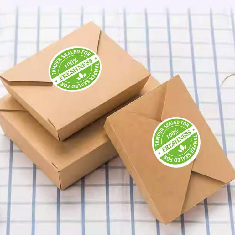 Besttile Food Delivery Tamper Evident Stickers,Sealed for Freshness Labels,2 Inch Round Sticker for Take Out - Image 4